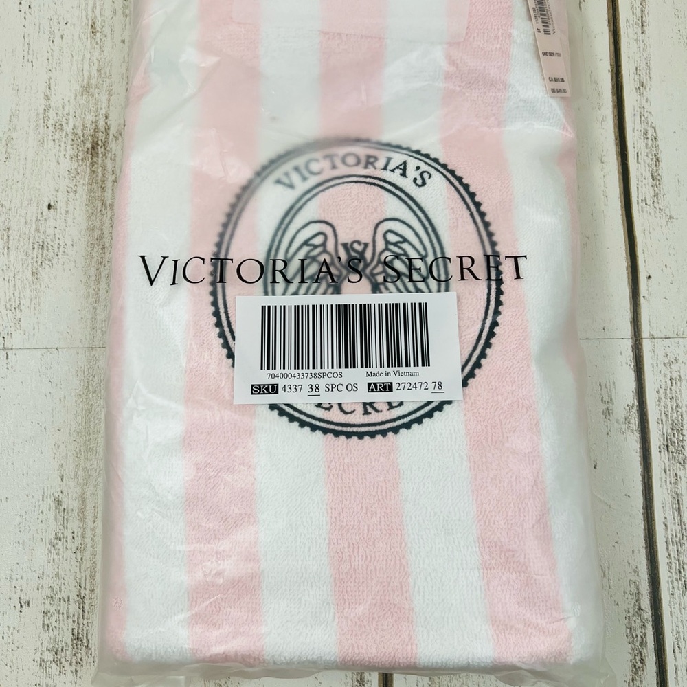 Victoria’s Secret Angel Essentials Terry Beach Tote Bag - Picture 4 of 7